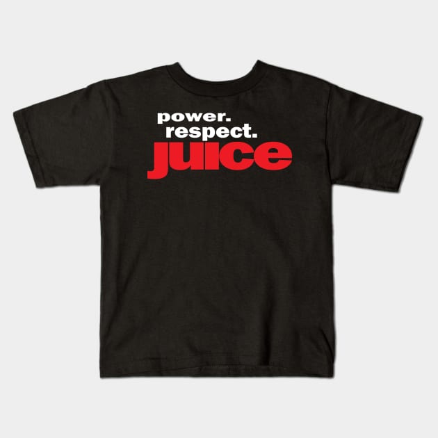 90's Movie Juice Kids T-Shirt by For the culture tees